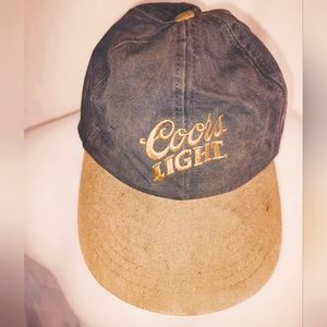 Vintage never worn Coors Light hat by Cobra Caps...